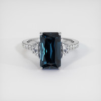 6.90 Ct. Gemstone Ring, 14K White Gold 1