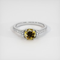 1.01 Ct. Gemstone Ring, 14K White Gold 1