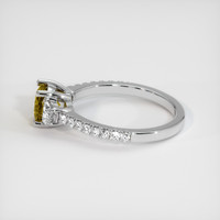 1.01 Ct. Gemstone Ring, 14K White Gold 4