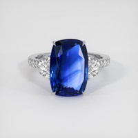 5.41 Ct. Sapphire Ring, 14K White Gold 1