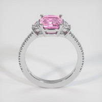 2.04 Ct. Sapphire Ring, 14K White Gold 3
