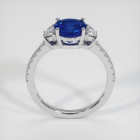 2.25 Ct. Sapphire Ring, 14K White Gold 3
