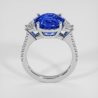 6.41 Ct. Blue Sapphire Ring, 14K White Gold 3