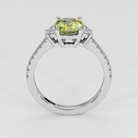 1.85 Ct. Bi Color Sapphire Ring, 14K White Gold 3