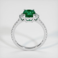 1.38 Ct. Emerald Ring, 18K White Gold 3