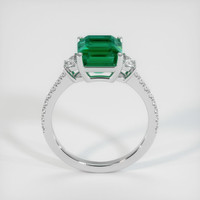 2.79 Ct. Emerald Ring, 18K White Gold 3