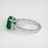 2.79 Ct. Emerald Ring, 18K White Gold 4