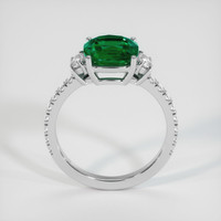 2.62 Ct. Emerald Ring, 18K White Gold 3