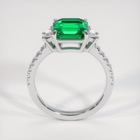 2.35 Ct. Emerald Ring, 18K White Gold 3