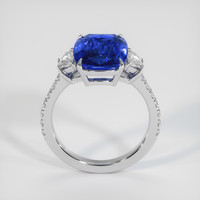 5.41 Ct. Sapphire Ring, 18K White Gold 3