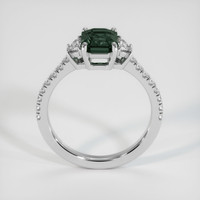 2.04 Ct. Sapphire Ring, 18K White Gold 3