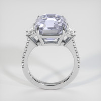 11.75 Ct. White Sapphire Ring, 18K White Gold 3