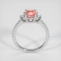 2.06 Ct. Sapphire Ring, 18K White Gold 3