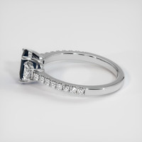 1.65 Ct. Sapphire Ring, 18K White Gold 4