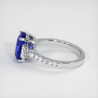 3.24 Ct. Sapphire Ring, 18K White Gold 4