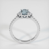 1.33 Ct. Sapphire Ring, 18K White Gold 3