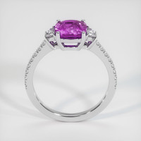 4.01 Ct. Sapphire Ring, 18K White Gold 3