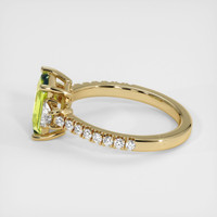 2.08 Ct. Bi Color Sapphire Ring, 10K Yellow Gold 4