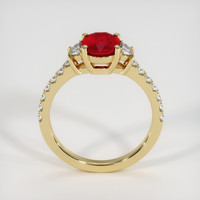 1.50 Ct. Ruby Ring, 10K Yellow Gold 3