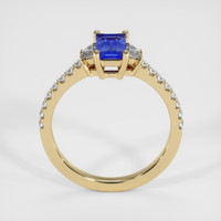 1.03 Ct. Blue Sapphire Ring, 10K Yellow Gold 3
