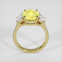 6.12 Ct. Yellow Sapphire Ring, 10K Yellow Gold 3