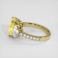 6.12 Ct. Yellow Sapphire Ring, 10K Yellow Gold 4