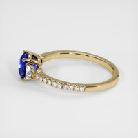 3.09 Ct. Sapphire Ring, 14K Yellow Gold 4