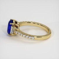 2.06 Ct. Sapphire Ring, 14K Yellow Gold 4