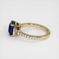 3.22 Ct. Sapphire Ring, 14K Yellow Gold 4