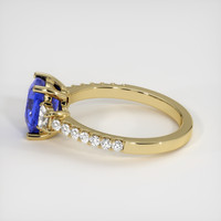 1.97 Ct. Blue Sapphire Ring, 14K Yellow Gold 4