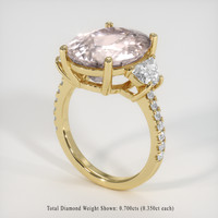 7.06 Ct. Gemstone Ring, 14K Yellow Gold 2