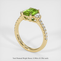 1.70 Ct. Gemstone Ring, 14K Yellow Gold 2