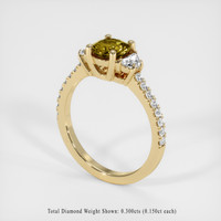 1.01 Ct. Gemstone Ring, 14K Yellow Gold 2