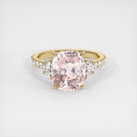 5.28 Ct. Sapphire Ring, 14K Yellow Gold 1