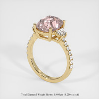 5.28 Ct. Sapphire Ring, 14K Yellow Gold 2