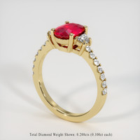 Ruby Ring 1.53 Ct. 14K Yellow Gold Preview