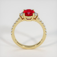 1.41 Ct. Ruby Ring, 14K Yellow Gold 3