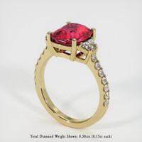 Ruby Ring 4.04 Ct., 14K Yellow Gold Preview