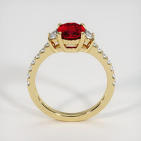 1.53 Ct. Ruby Ring, 14K Yellow Gold 3