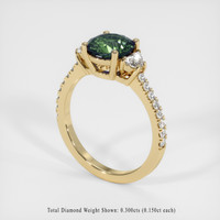 1.90 Ct. Sapphire Ring, 14K Yellow Gold 2