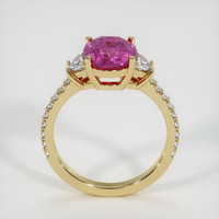 2.40 Ct. Sapphire Ring, 14K Yellow Gold 3