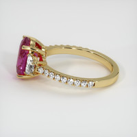2.40 Ct. Sapphire Ring, 14K Yellow Gold 4