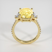 6.05 Ct. Yellow Sapphire Ring, 14K Yellow Gold 3