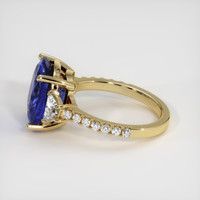 7.24 Ct. Sapphire Ring, 18K Yellow Gold 4