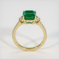 2.79 Ct. Emerald Ring, 18K Yellow Gold 3