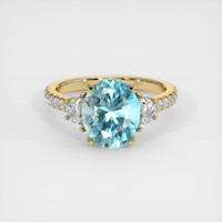 4.81 Ct. Gemstone Ring, 18K Yellow Gold 1