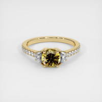 1.01 Ct. Gemstone Ring, 18K Yellow Gold 1