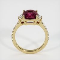 4.11 Ct. Ruby Ring, 18K Yellow Gold 3