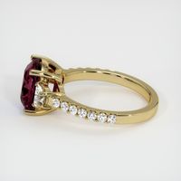 4.11 Ct. Ruby Ring, 18K Yellow Gold 4