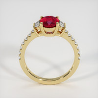 1.68 Ct. Ruby Ring, 18K Yellow Gold 3